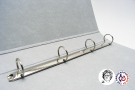 Level Arch File with 4 ring binder A4/40 Imperator PP, Red  - Obrázek