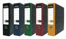 Lever Arch File With Storage Pocket A4/80 Executive Yellow Spine - Obrázek