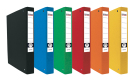 Level Arch File with 4 ring binder A4/40 Senator, pressboard cover Green
